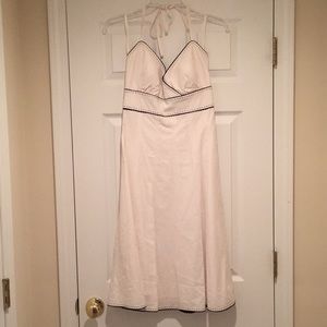 White House Black Market halter dress size 2